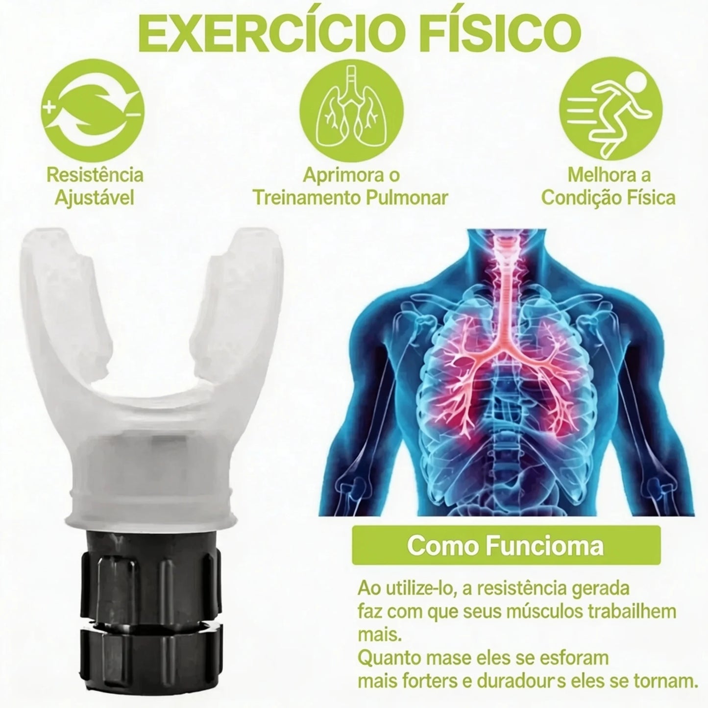 VO2Boost™ – Treinamento Respiratório de Alta Performance