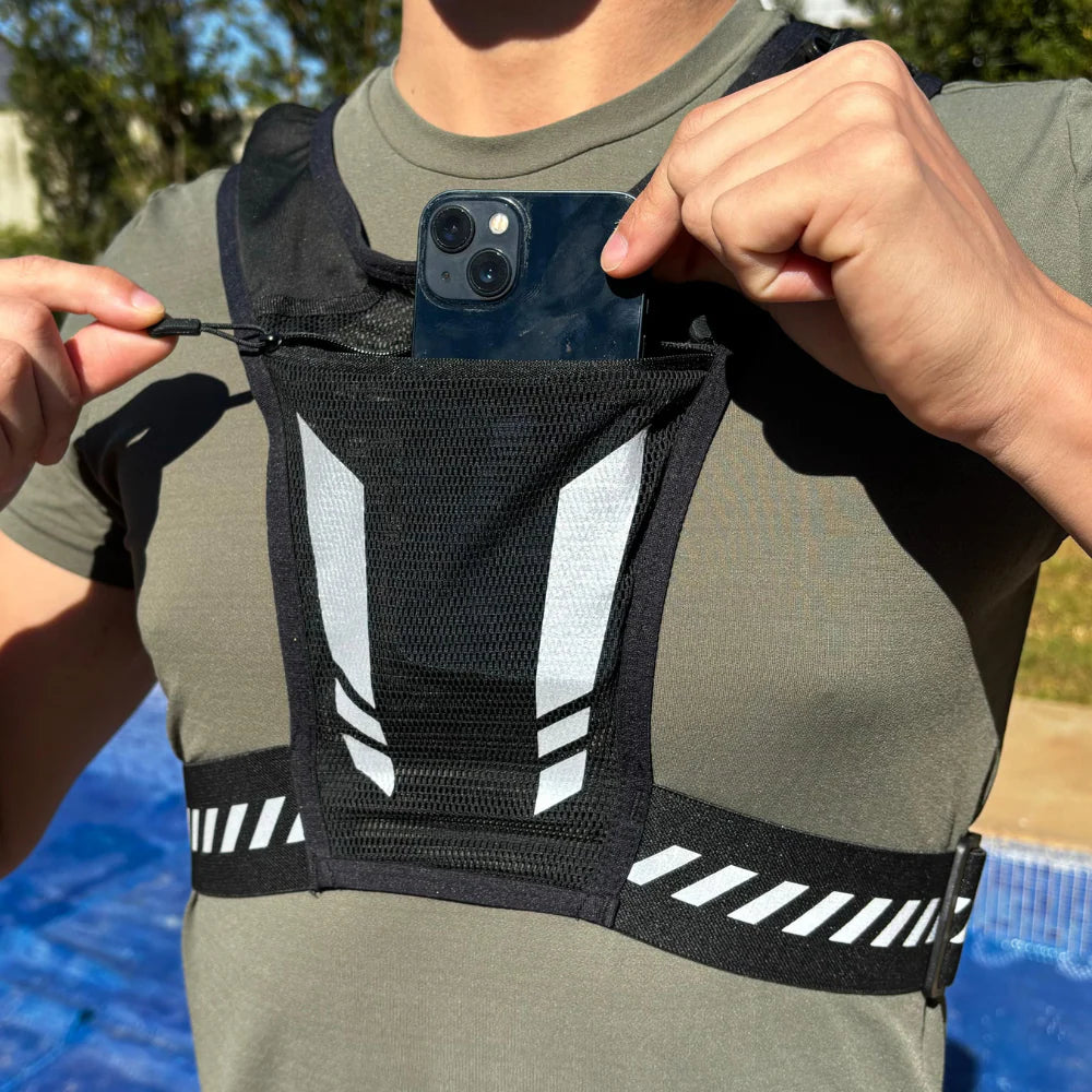 RunFlow™ – Colete Ultraleve Refletivo