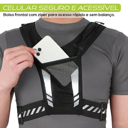 RunFlow™ – Colete Ultraleve Refletivo