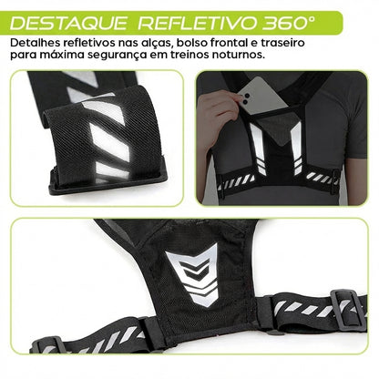 RunFlow™ – Colete Ultraleve Refletivo