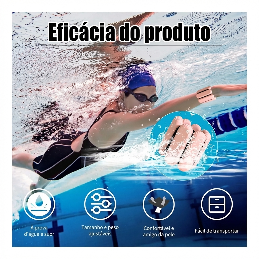 FlowForce™ – Pesos para Tornozelo e Pulso