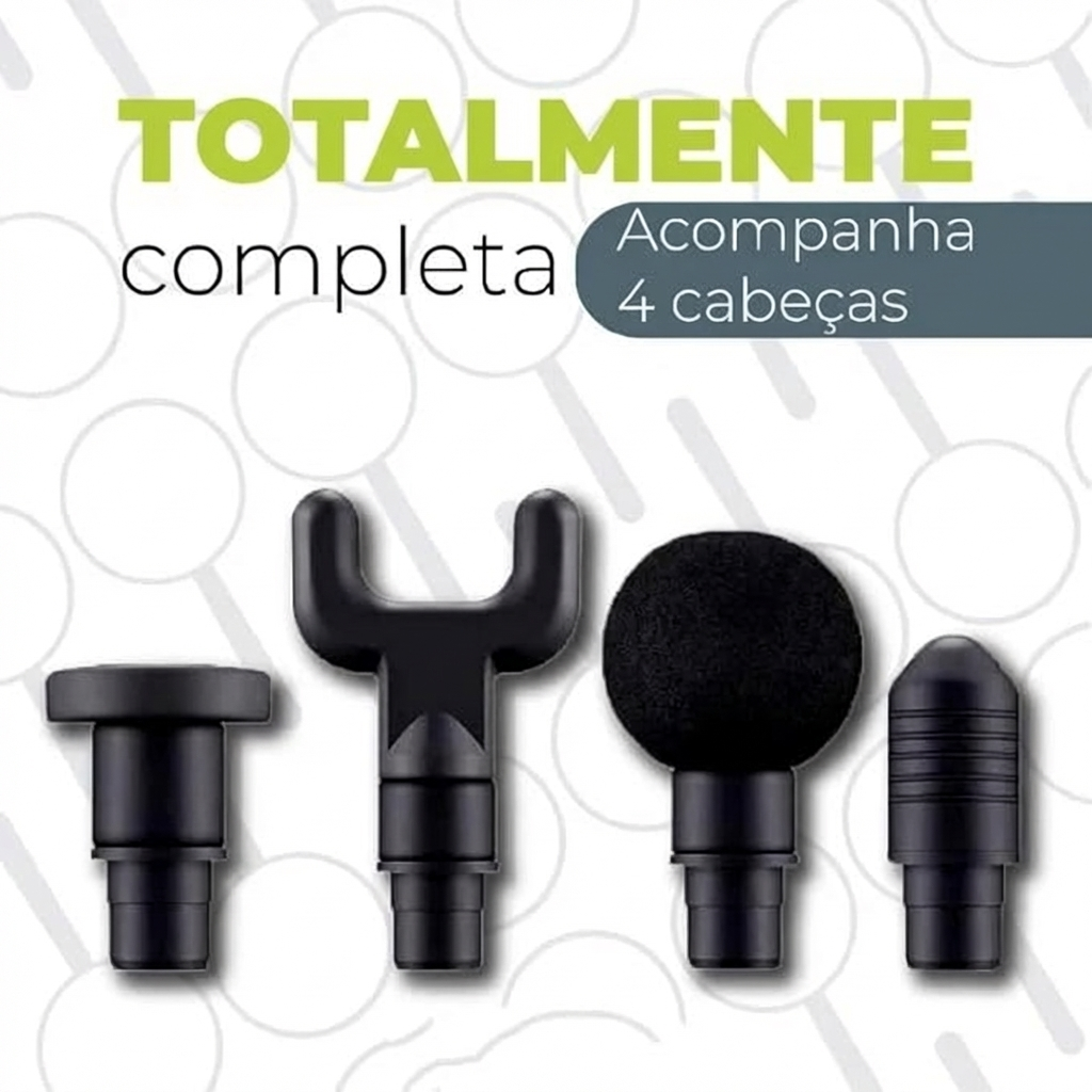 MuscleX™ Pro – Pistola de Massagem Profissional