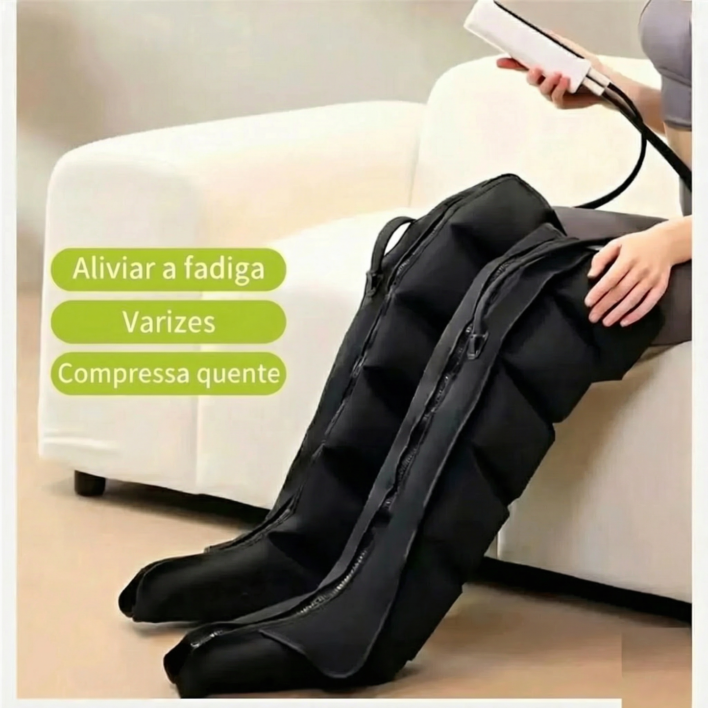 PressLeg™ – Bota de Compressão Pneumática