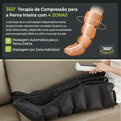 PressLeg™ – Bota de Compressão Pneumática