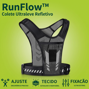 RunFlow™ – Colete Ultraleve Refletivo
