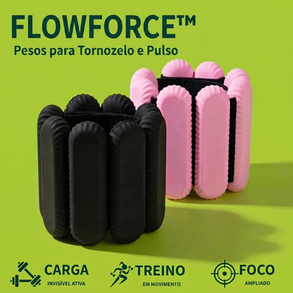 FlowForce™ – Pesos para Tornozelo e Pulso