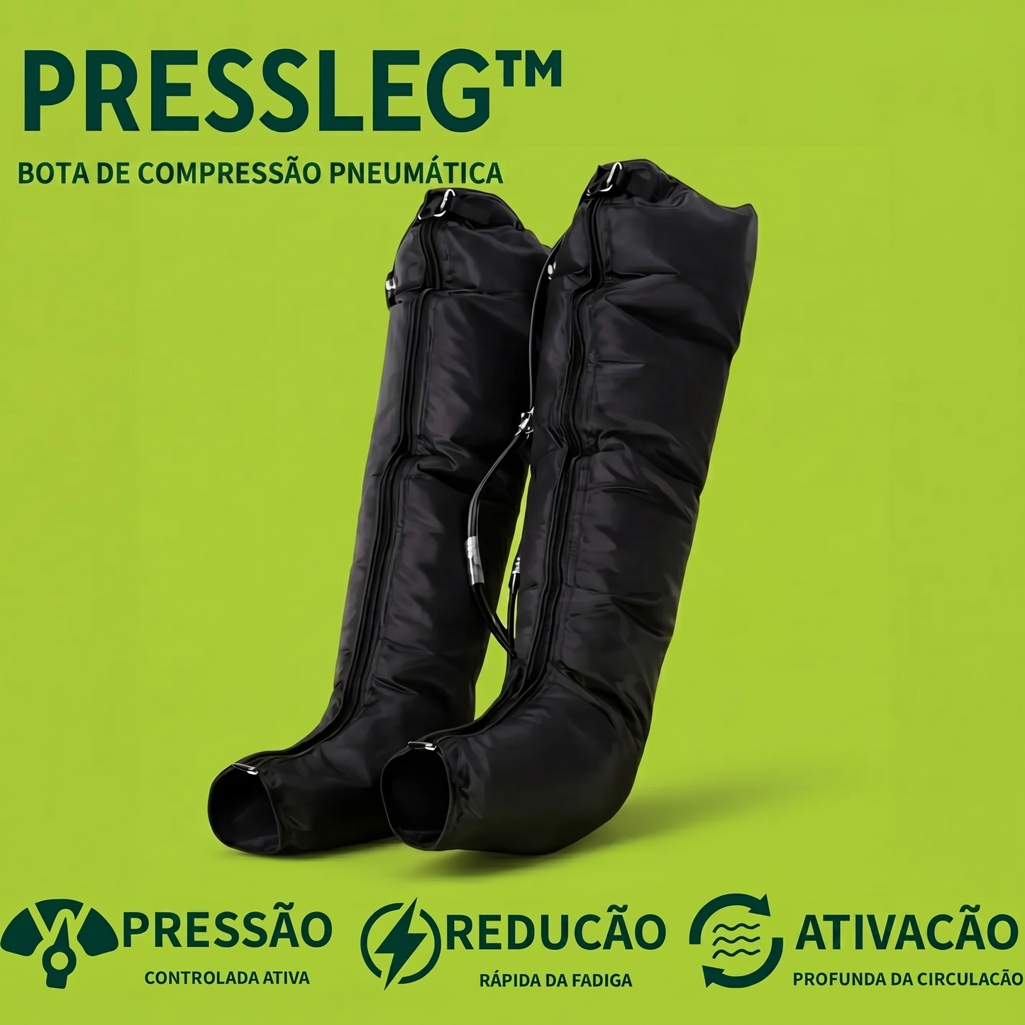 PressLeg™ – Bota de Compressão Pneumática