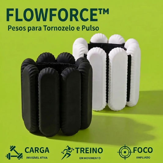 FlowForce™ – Pesos para Tornozelo e Pulso