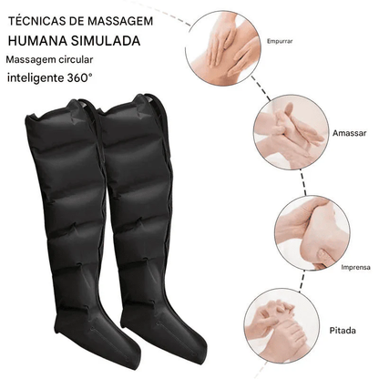 PressLeg™ – Bota de Compressão Pneumática