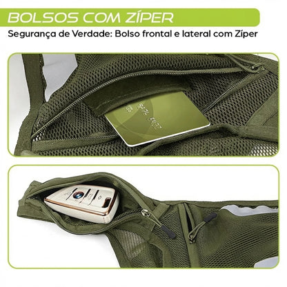 RunFlow™ – Colete Ultraleve Refletivo